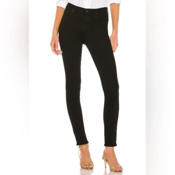 Citizens of Humanity Rocket Ankle Skinny Jeans – Black – Size 32 - Picture 1 of 16